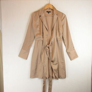 Guess Satin Wrap Dress Size S